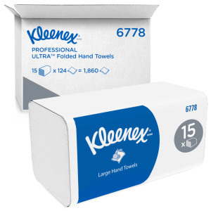 Handtücher Kleenex Ultra 2-lagig