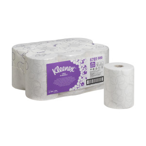 Rollenhandtücher Kleenex Slimroll 2-lagig